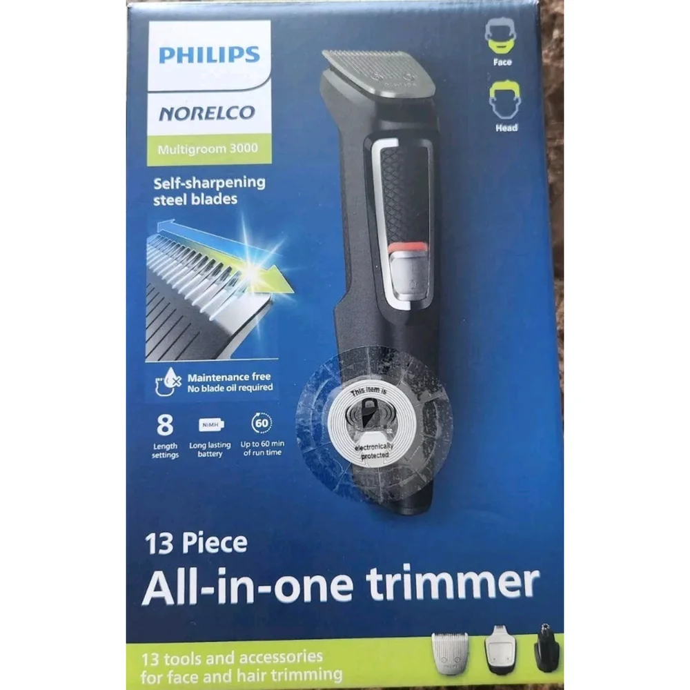 Philips Norelco Multigroom All-In-One Series 3000 13-Piece Trimmer